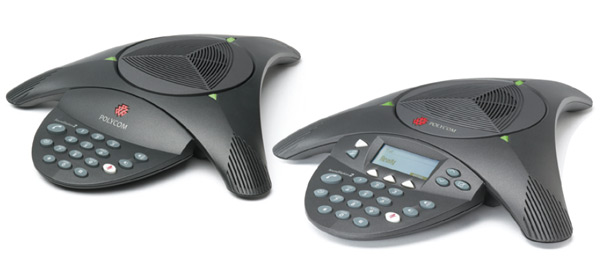 Polycom SoundStation 2 Corded Conference Phone Black for sale online 