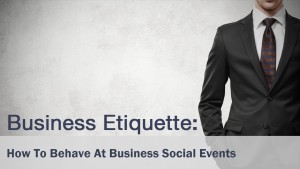 Business etiquette