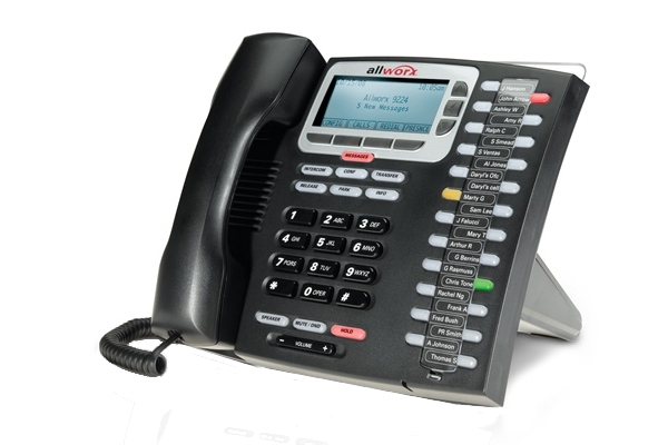 How To Place A Call On The Allworx 9224 Phone
