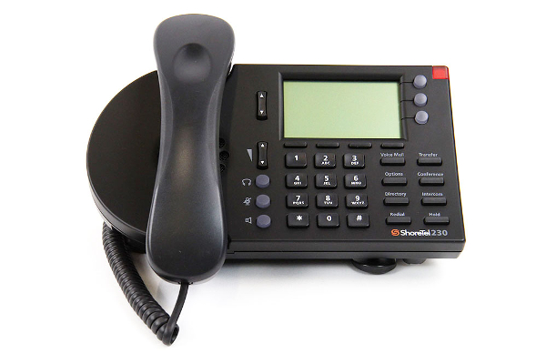 How To Access Voicemail On The ShoreTel 230 IP Phone